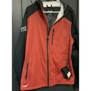 Mens FXR Force Dual Laminate Waterproof Adjustable Softshell Rust/Blk Jacket‎ XL